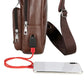 😎Men's Multifunctional High Quality Leather Chest Bag