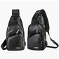 😎Men's Multifunctional High Quality Leather Chest Bag