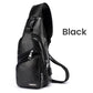 😎Men's Multifunctional High Quality Leather Chest Bag