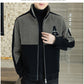 Men's Fashion Standing Collar Plush Jacket