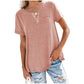 💓Quality Cotton Short-Sleeved T-shirt with Pocket