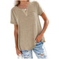 💓Quality Cotton Short-Sleeved T-shirt with Pocket