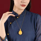 🔥New Arrival🔥Elegant Lucky Flower Pendant Necklace