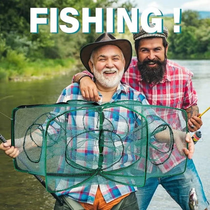 🔥HOT SALE🔥Auto-Foldable Strengthened Fishing Trap Net