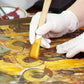 Weather Resistant Water-Based Gold Paint