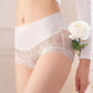 Women's Ice silk high waist lace panties