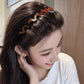 ❣️2025 Hot Sale❣️U-Shape Fashion Tooth Hair Comb Headband