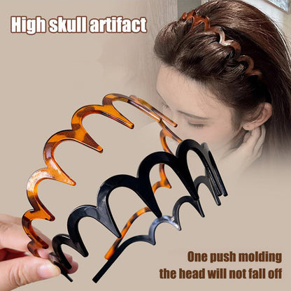 ❣️2025 Hot Sale❣️U-Shape Fashion Tooth Hair Comb Headband