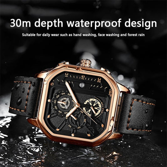 ⌚Waterproof Quartz Watch For Men