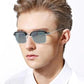 🔥50% OFF👓Stylish Anti Blue Light Square Myopia Color Changing Glasses