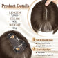 Natural Hairpieces for Women With Fringe