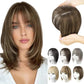 Natural Hairpieces for Women With Fringe