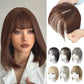 Natural Hairpieces for Women With Fringe