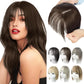 Natural Hairpieces for Women With Fringe