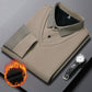 ❄️Winter New🔥Men's Lapel Faux Two-Piece Knitted Shirt