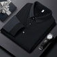 ❄️Winter New🔥Men's Lapel Faux Two-Piece Knitted Shirt
