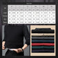 ❄️Winter New🔥Men's Lapel Faux Two-Piece Knitted Shirt