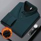 ❄️Winter New🔥Men's Lapel Faux Two-Piece Knitted Shirt