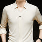 Comfortable Men's Solid Color Long Sleeve Shirt