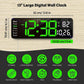 🎁50% OFF💥Large Digital Clock with Temperature, Date, Auto DST, Night Light, Auto Brightness Dimmer