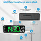 🎁50% OFF💥Large Digital Clock with Temperature, Date, Auto DST, Night Light, Auto Brightness Dimmer