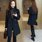 ✨Holiday Sale✨Comfortable Waisted Lapel Trench Coat