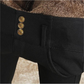 ❄️Winter New Arrival⚡Women's Thickened Warm High Waist Stretch Black Tight Trousers