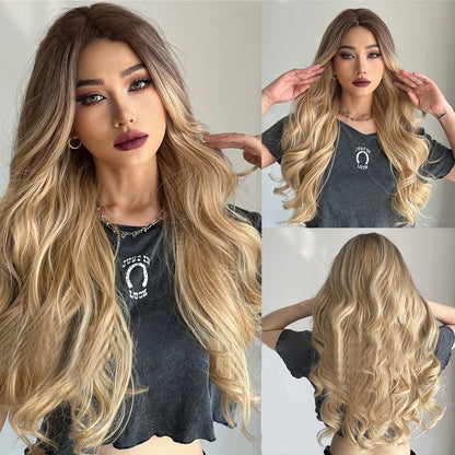 ✨2025 New Design✨Beautiful Fluffy Long Curly Hair Wig
