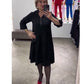 🍂Fall Specials🍂Women's Black V-Neck Dress