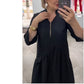 🍂Fall Specials🍂Women's Black V-Neck Dress