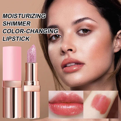 💖Buy 1 Get 2 Free💖Moisturizing Color-Changing Sequins Lipstick