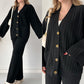 🎊Holiday Sale🎊Women's Casual Solid Color Knit 2-Piece Set