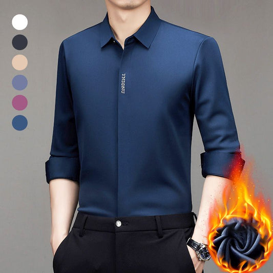 🔥Hot Business Non-iron Velvet Shirt