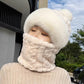 ❄️Winter New🔥Women's Winter Warm Windproof Plush Scarf Hat