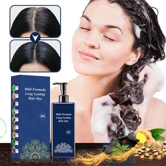 🎅Christmas Pre-sale🎁Plant-Based Hair Coloring Cream - Mild Formula Long Lasting