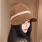 Women's Fashion Wide Brim Newsboy Cap