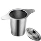 🔥Buy 1 Get 1 Free🔥Stainless Steel Tea Filter with Double Handles & Lid