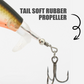 🪝6.5g/12g propeller surface lure bionic fish hook🪝
