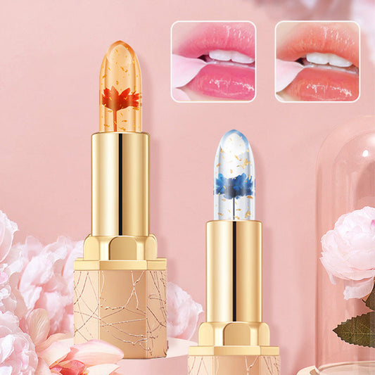 💕Crystal Flower Thermostatic Color Changing Jelly Lipstick
