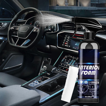 🎁Multipurpose Car Interior Foam Cleaner Spray🫧