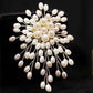🎄Christmas Carnival🎁✨Ladies' High-end Exquisite Handmade Pearl Brooch