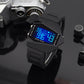 ⌚Creative luminous aeroplane shape LED watch