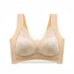 🎁Spring New💕Comfortable Lace Silk Bra With No Steel Ring