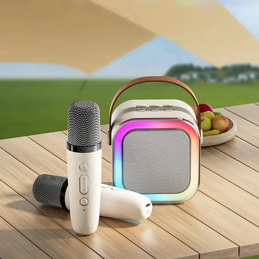 🔥Last Day Promotion 50% OFF🎁Mini Karaoke Machine with Wireless Microphones