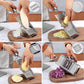4-in-1 Multi-Functional Stainless Steel Vegetable Chopper Set