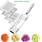 4-in-1 Multi-Functional Stainless Steel Vegetable Chopper Set