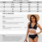 💕2025 Hot Sale💕High Waisted Tummy Control Colour Block Bikini Sets