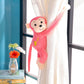 🐒Creative Monkey Curtain Tieback with Snap Button