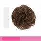 Elastic Straight Hair Bun Ring
