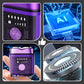 ✨2025 HOT SALE-50% OFF🔥Futuristic Transparent Mini Electric Smooth Shaver
